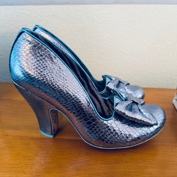 Irregular Choice Pastel Blue Heels - Just in Time - New In Box - Picture 4 of 16
